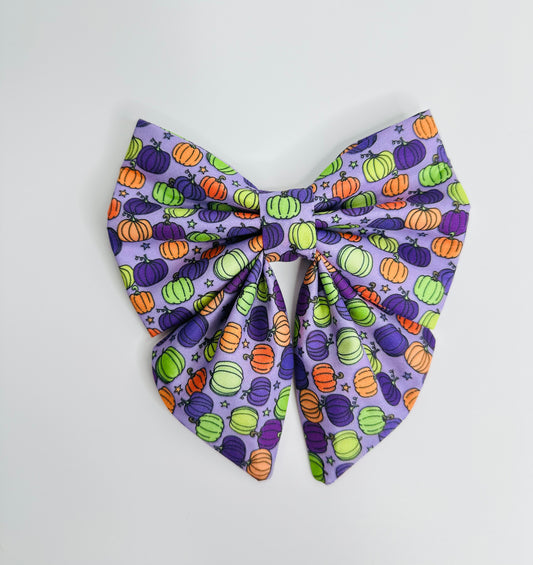 Chewie’s Pumpkin Patch Sailor Bow