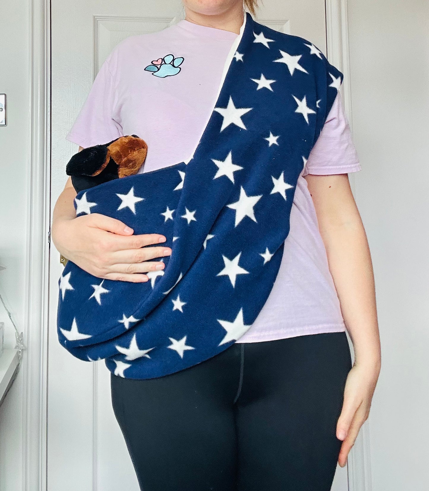 Puppy Sling - Navy Star