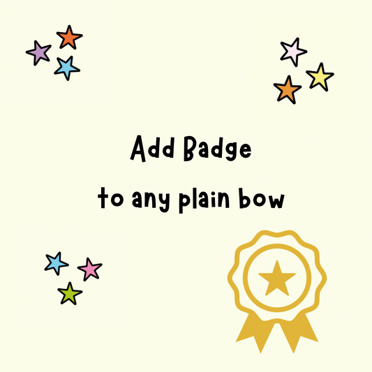 Add Badge ( for plain bows listed only)